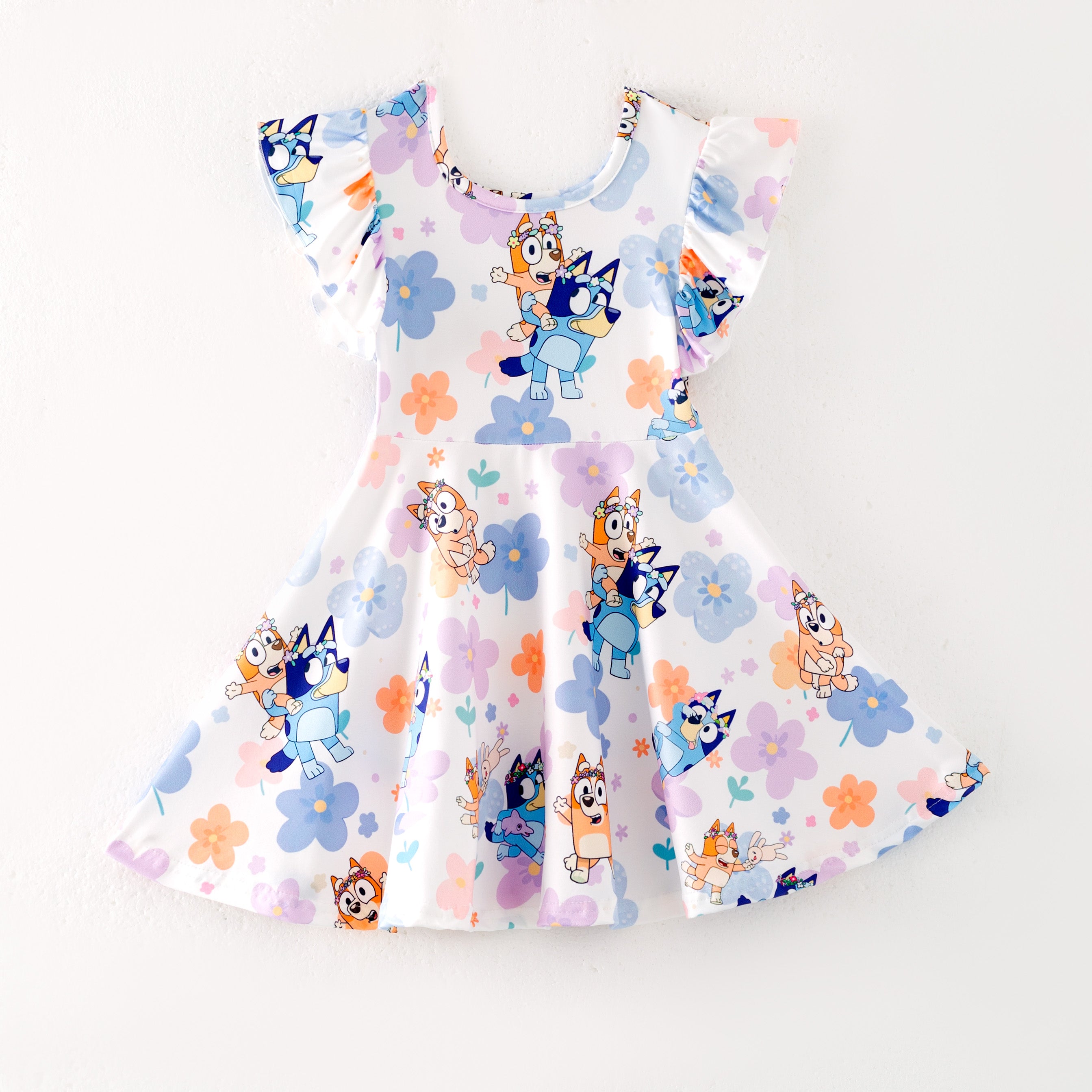 (Pre Order)Cartoon Character Ruffles Dress