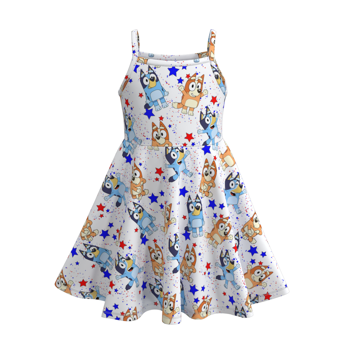 (Pre Order)Patriotic Print Sundress