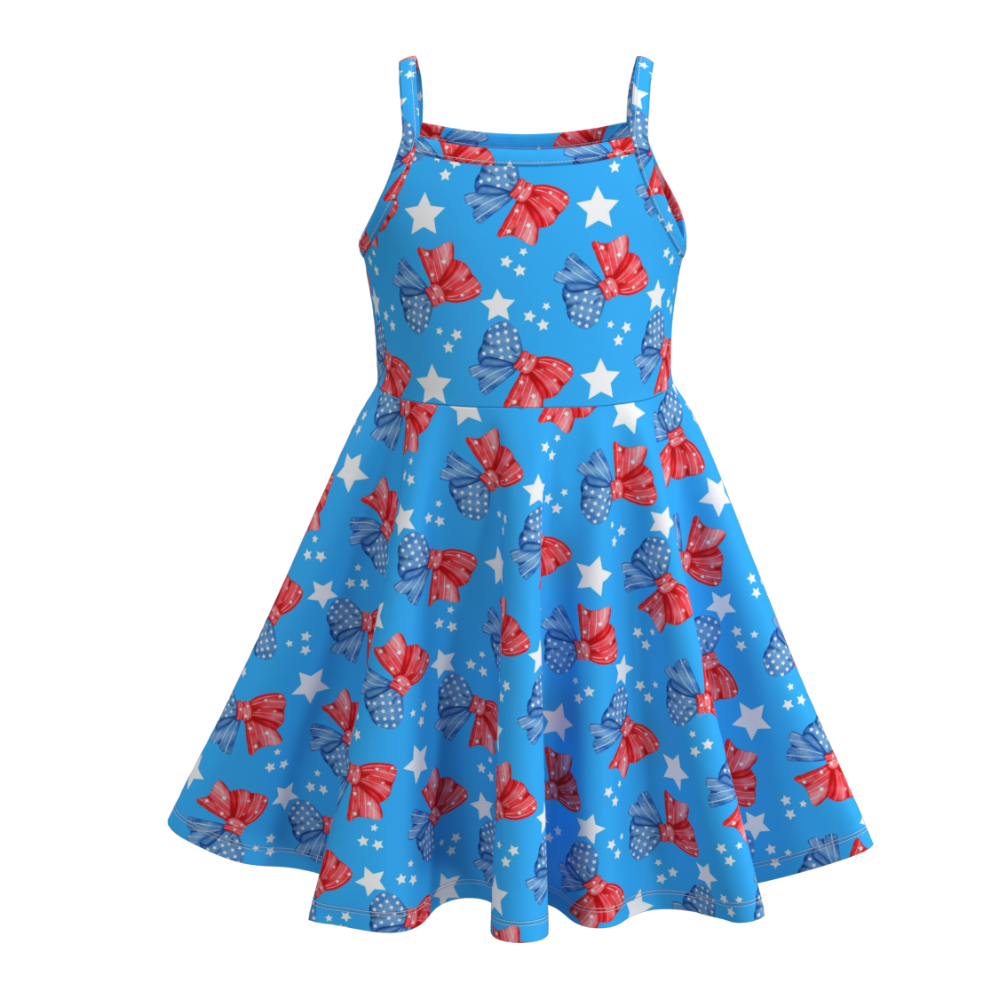 (Pre Order)Patriotic Print Sundress