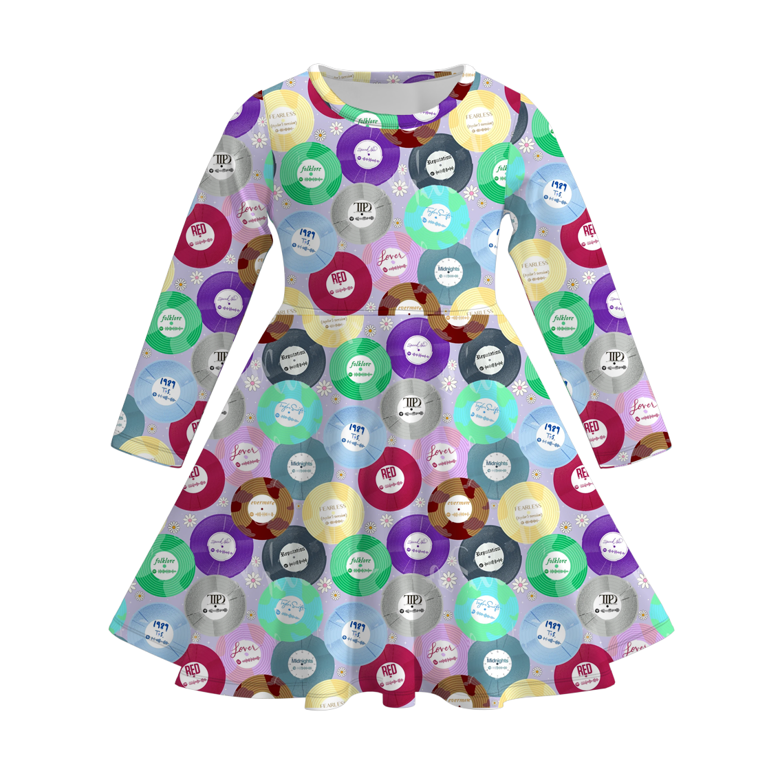 (Pre Order)Girls TS Print Twirl Dress