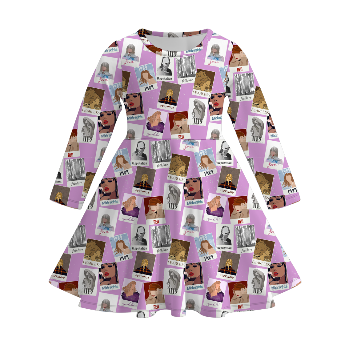 (Pre Order)Girls TS Print Twirl Dress