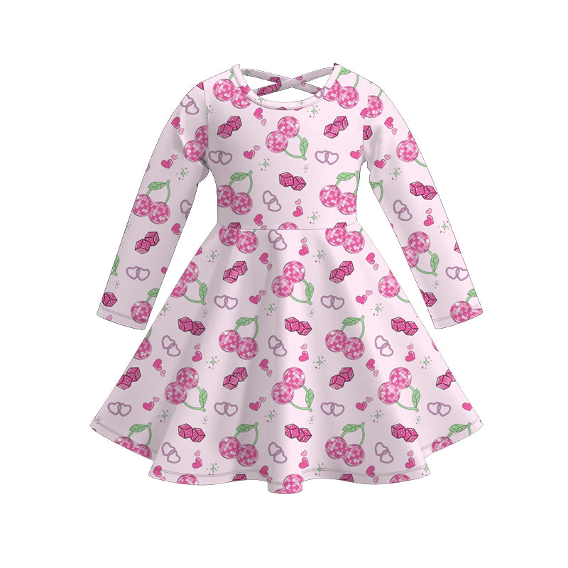 (Pre Order)Girls Valentine's Day Print Dress