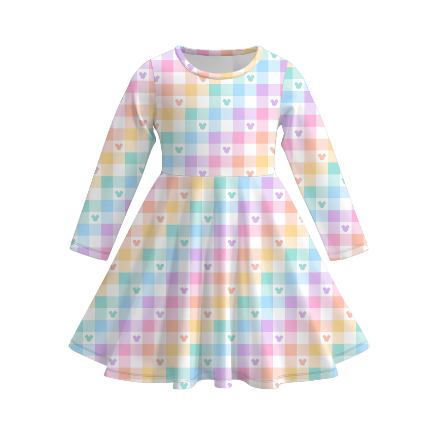 (Pre Order)Girls Valentine's Day Print Dress