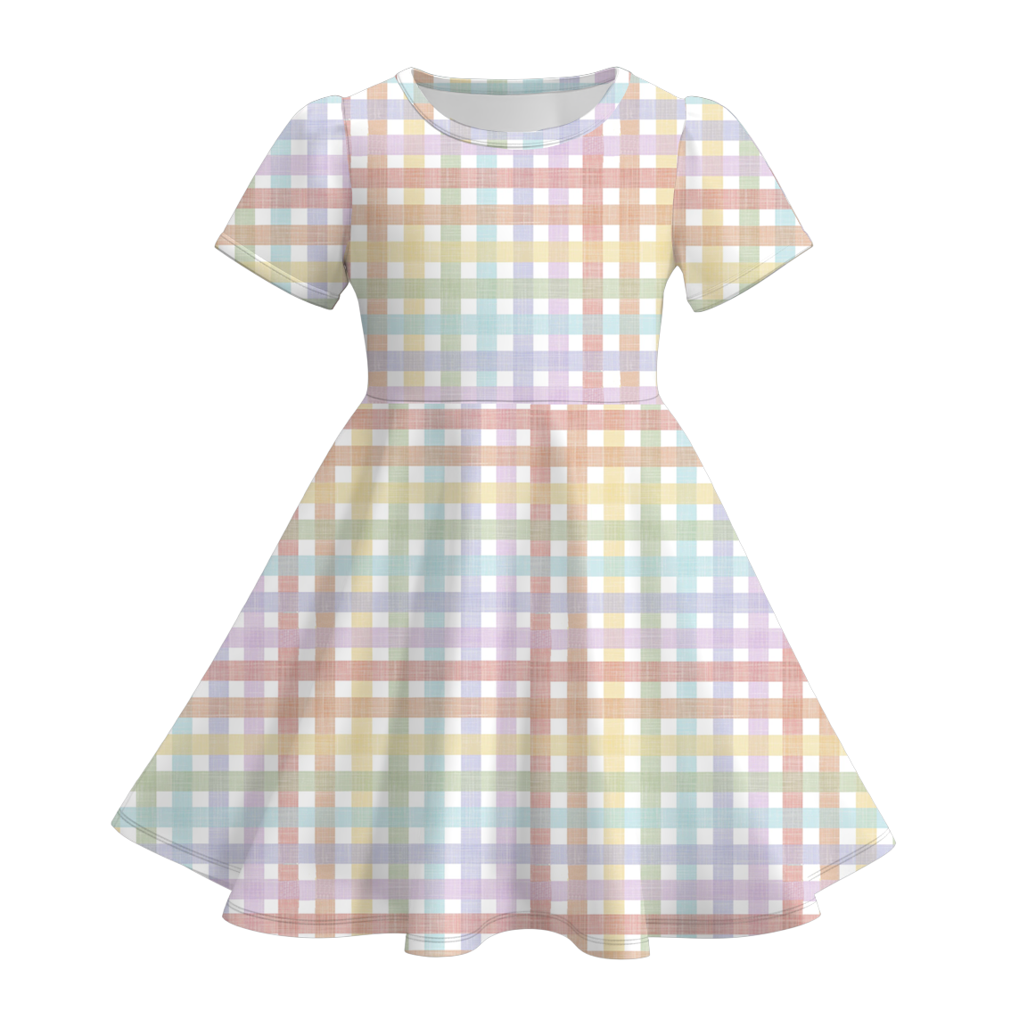 (Pre Order)Girls Spring and Summer Print Dress