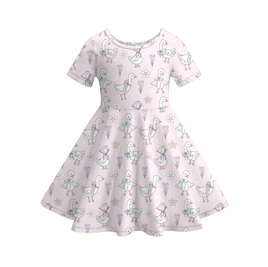 (Pre Order)Sisters Spring and Summer Princess Print Dress,Jumpsuit&Set