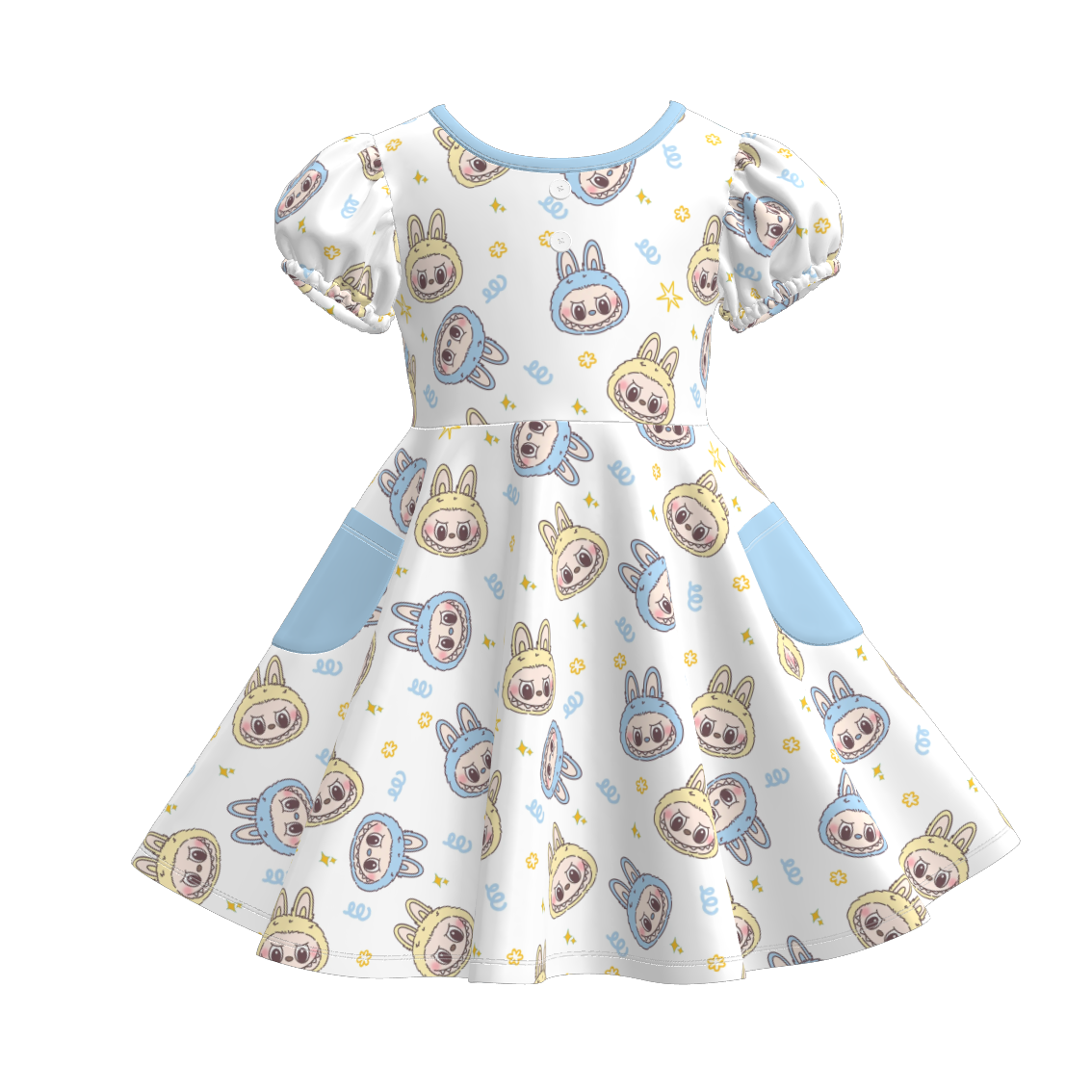 (Pre Order)Family Spring&Summer Print Dress,Set,Pajamas&Romper