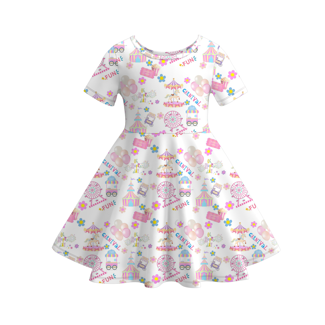 (Pre Order)Family Spring&Summer Print Dress,Set&Romper