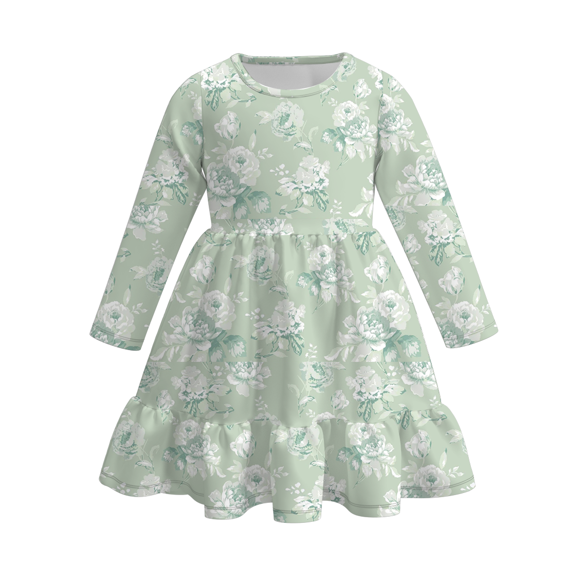 (Pre Order)Family Fall Floral Print Dress,Set&Romper