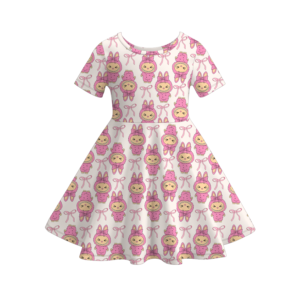 (Pre Order)Girls LBB Print Dress