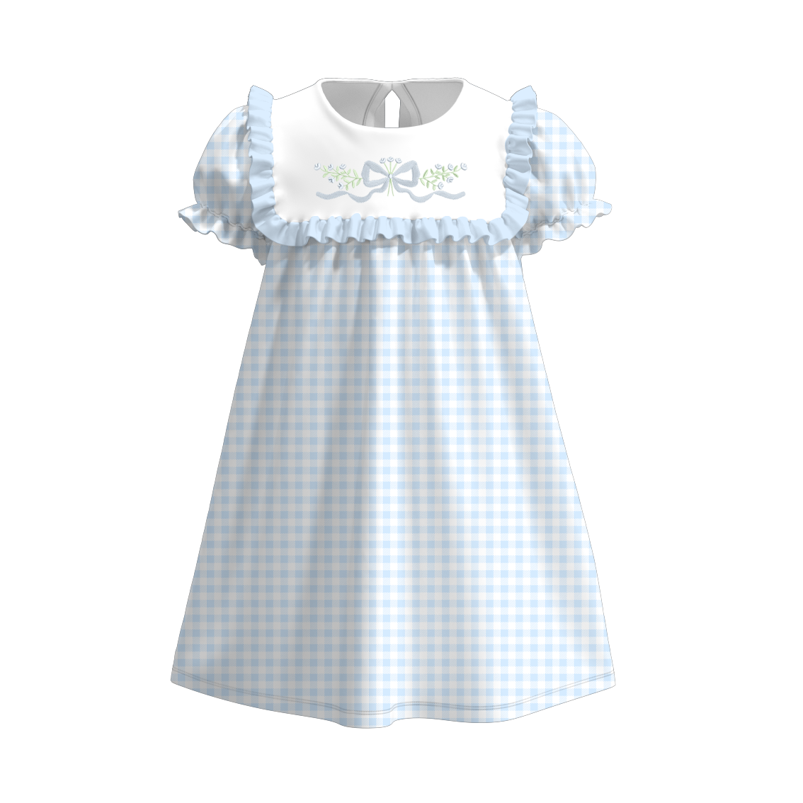 (Pre Order)Sisters Spring&Summer Bow Embroidery Dress&Romper
