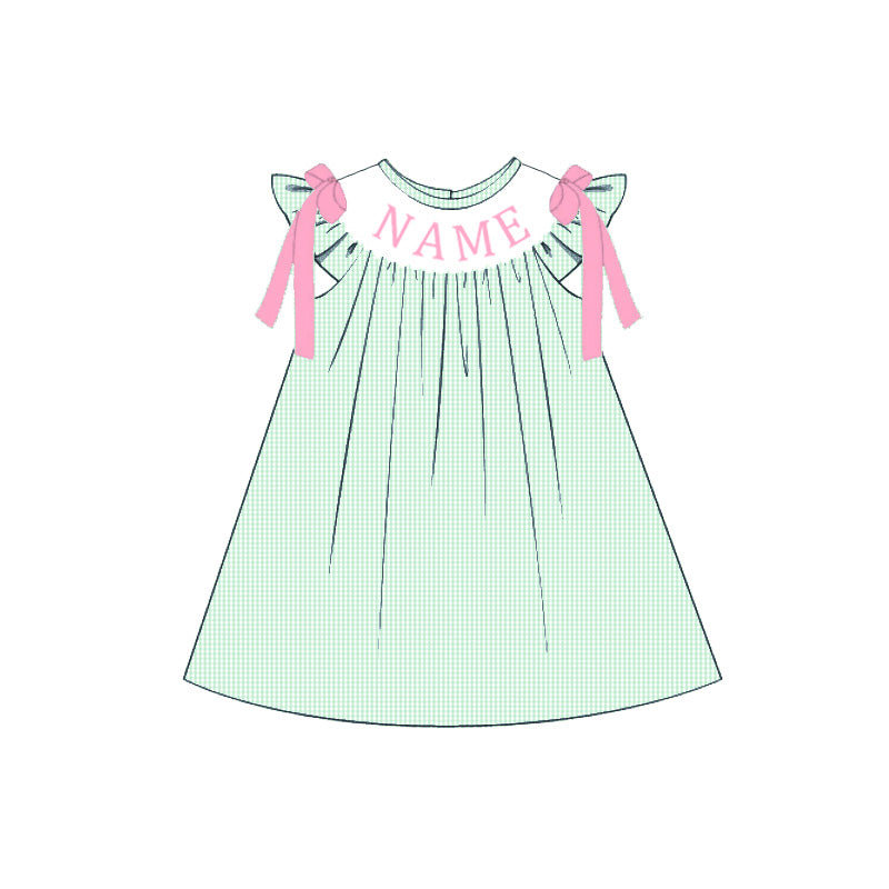 (Pre Order)Sisters Spring&Summer Embroidery Smocked Dress&Romper