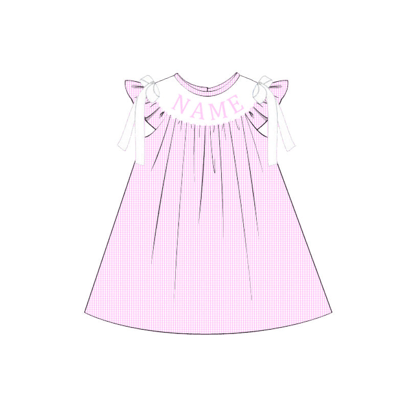 (Pre Order)Sisters Spring&Summer Embroidery Smocked Dress&Romper