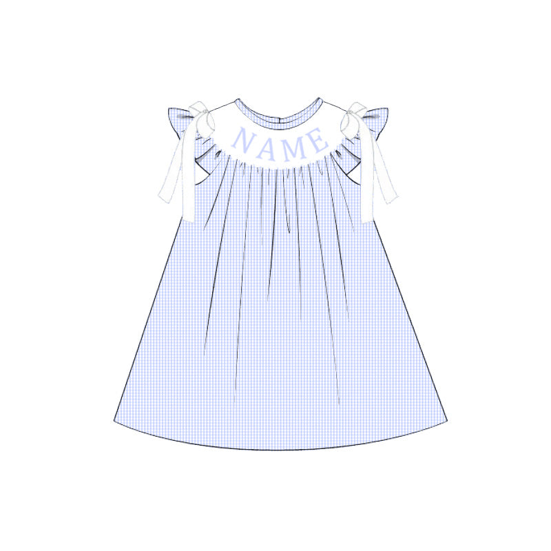 (Pre Order)Sisters Spring&Summer Embroidery Smocked Dress&Romper