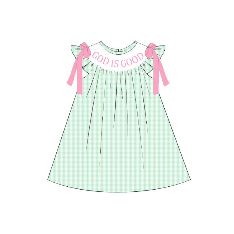 (Pre Order)Sisters Easter Embroidery Smocked Dress&Romper