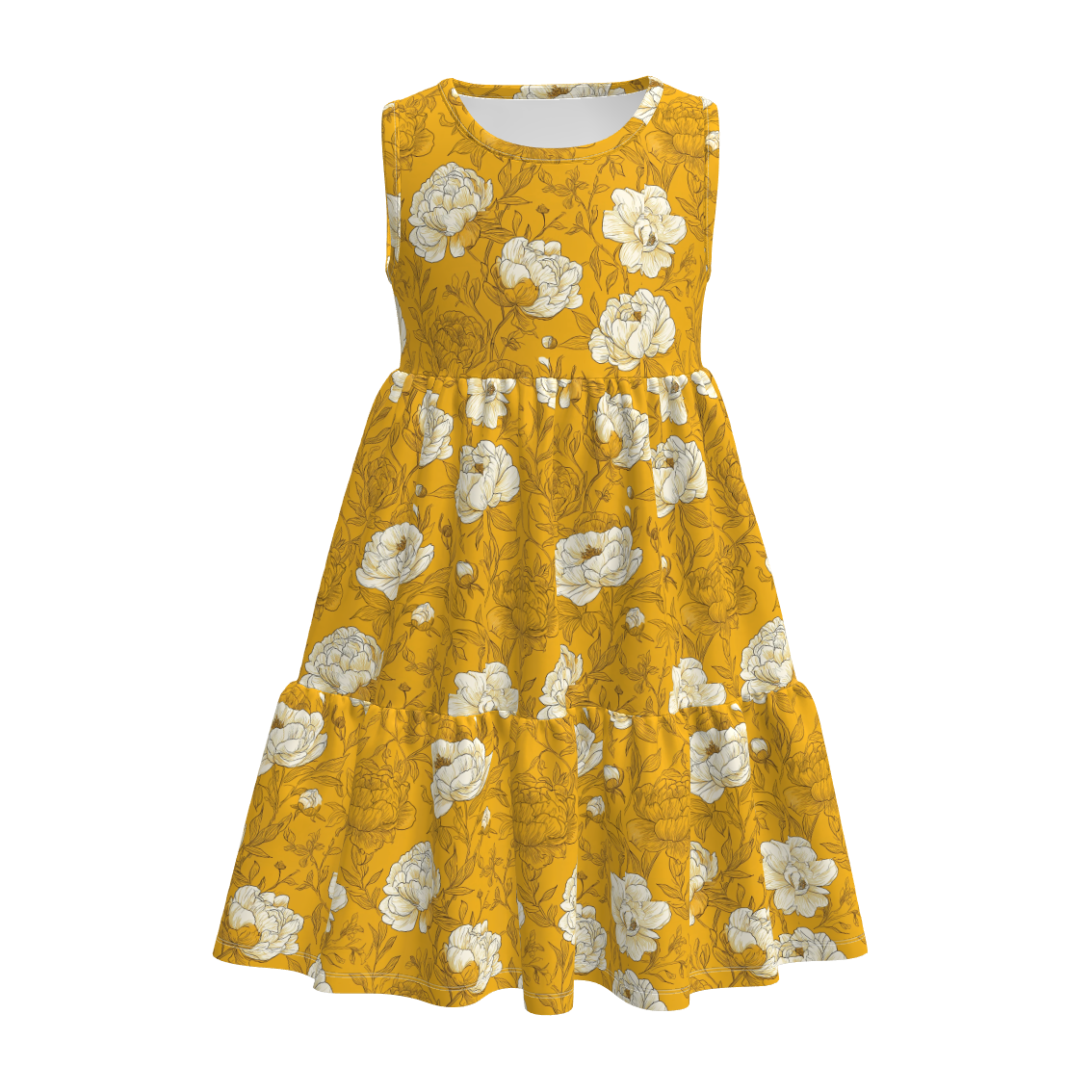 (Pre Order)Mommy and Me Spring&Summer Floral Print Dress