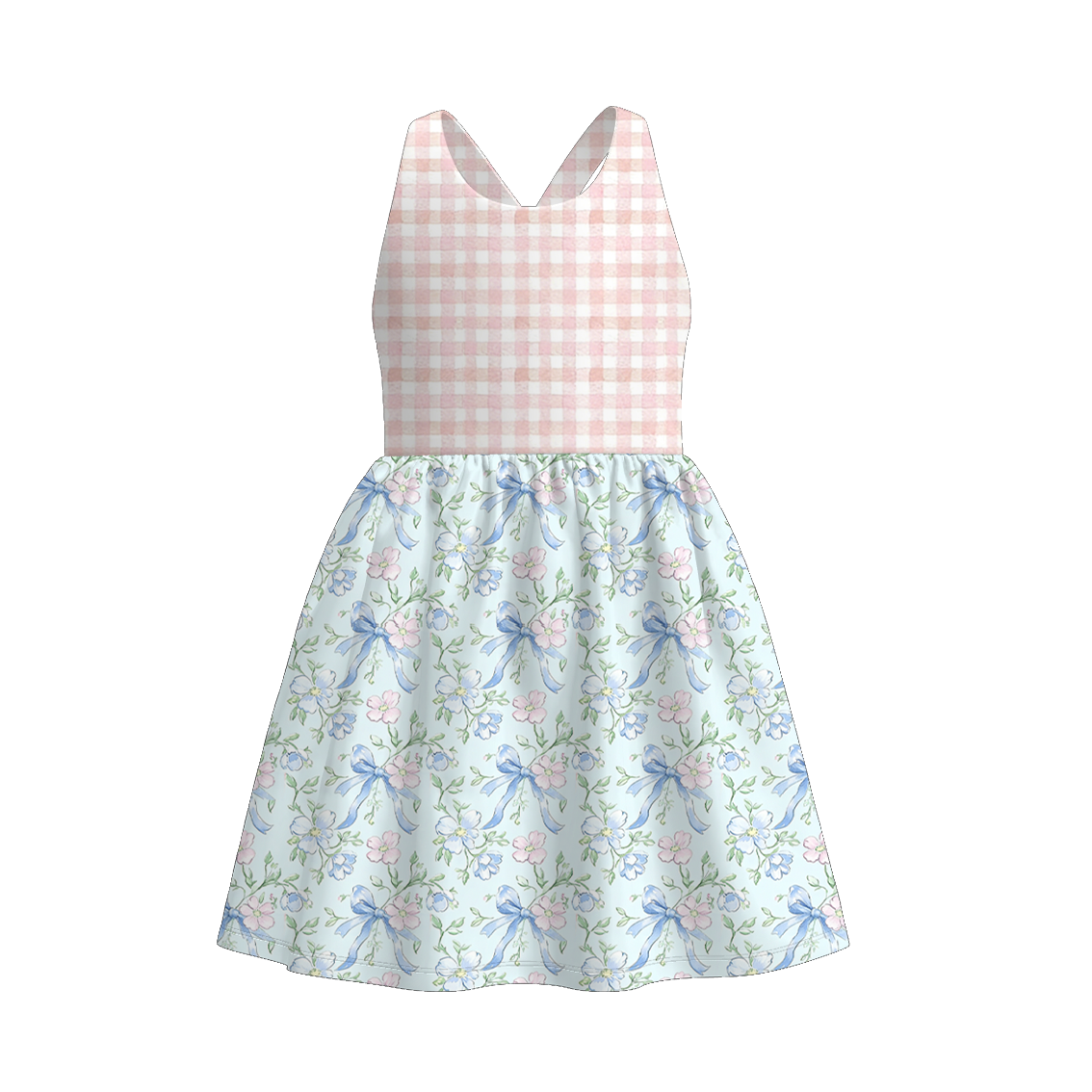 (Pre Order+Prepack Zone)Girls Goose&Floral Print Dress,Set(Mix Size)