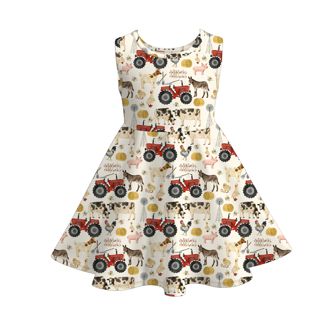 (Pre Order+Prepack Zone)Sisters Farm Print Dress,Set&Romper