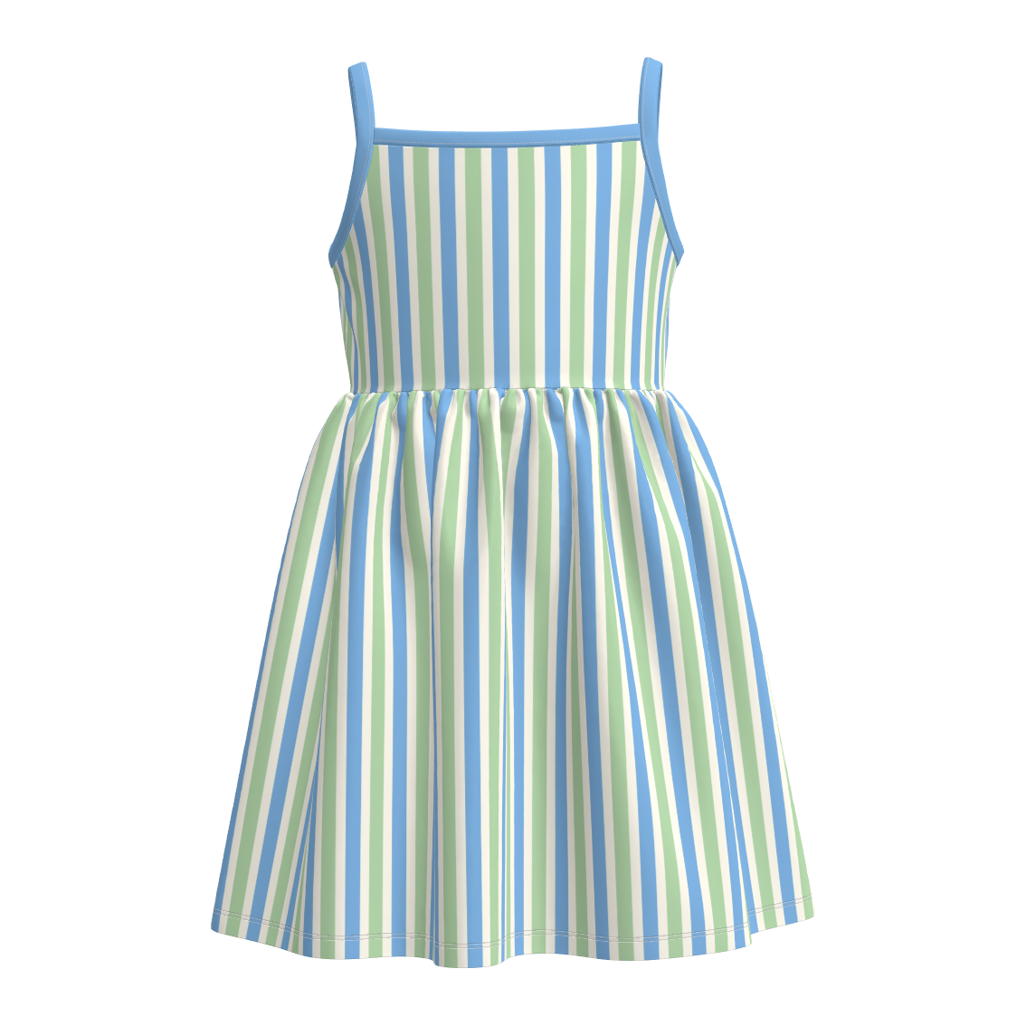 (Pre Order+Prepack Zone)Girls Spring&Summer Stripe Slip Dress(Mix Size)