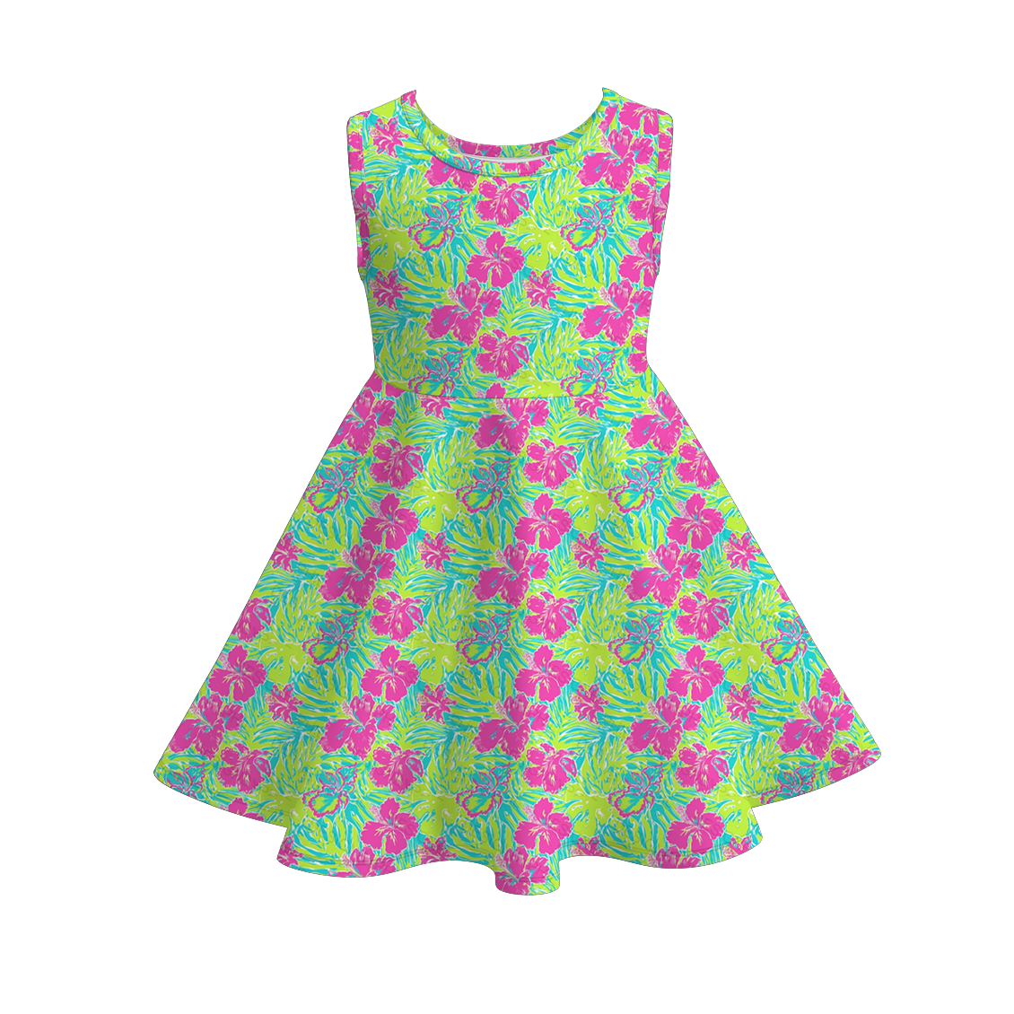 (Pre Order+Prepack Zone)Girls Spring&Summer Print Dress