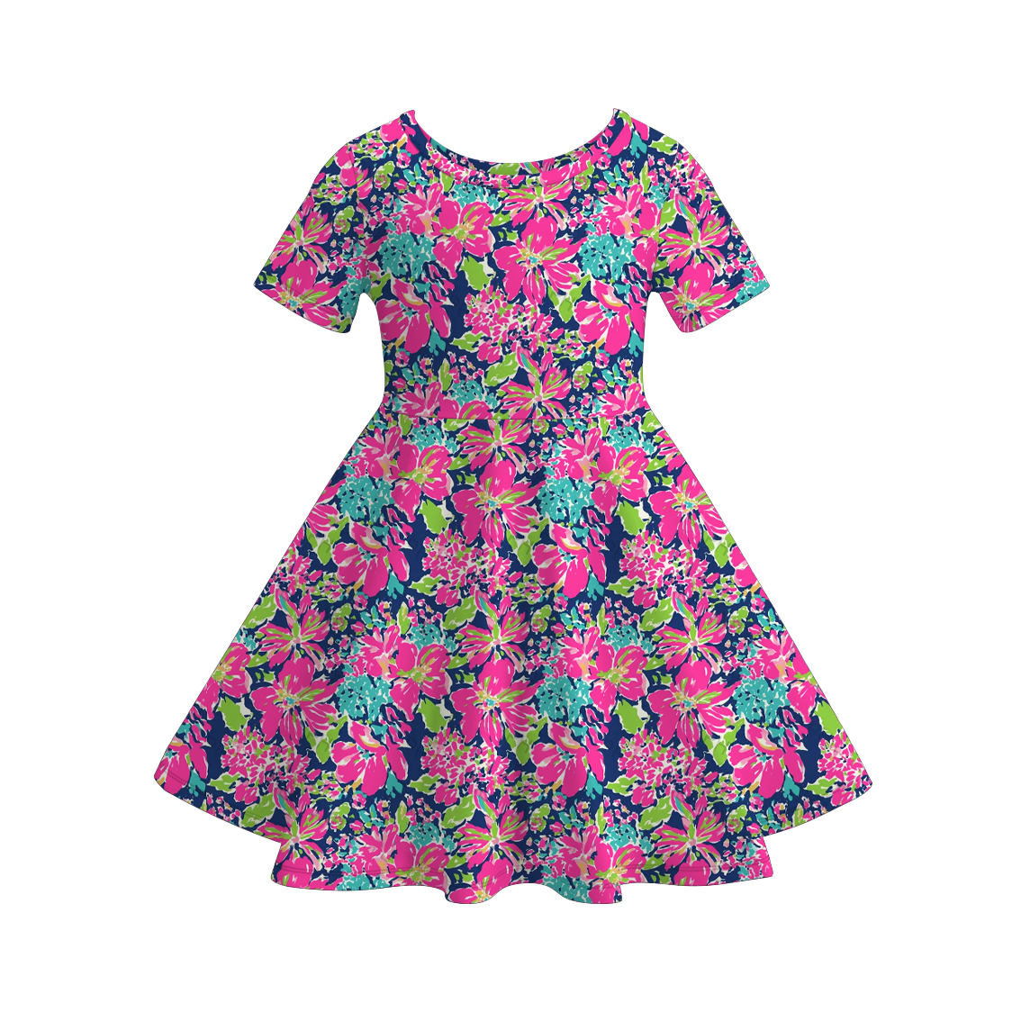(Pre Order+Prepack Zone)Girls Spring&Summer Print Dress