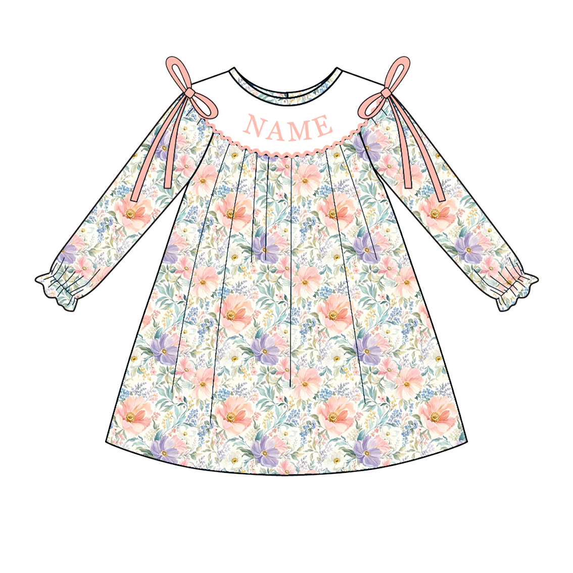 (Weekly Pre-Order)Sisters Spring&Summer Floral Embroidery Smocked Dress,Set&Romper(Ends 10.28)