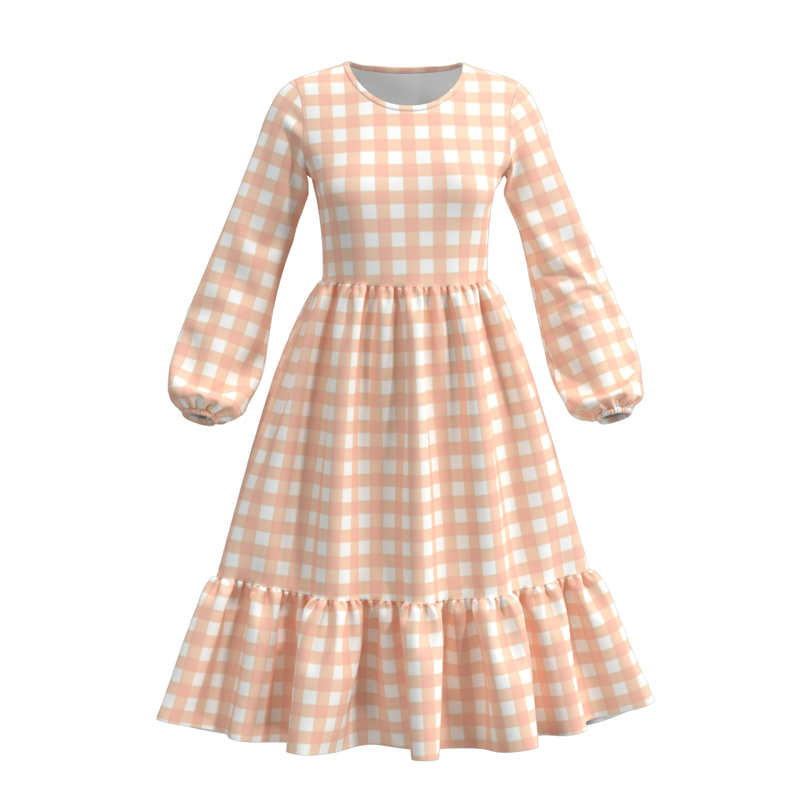 (Pre Order)Adult Thanksgiving Print Dress