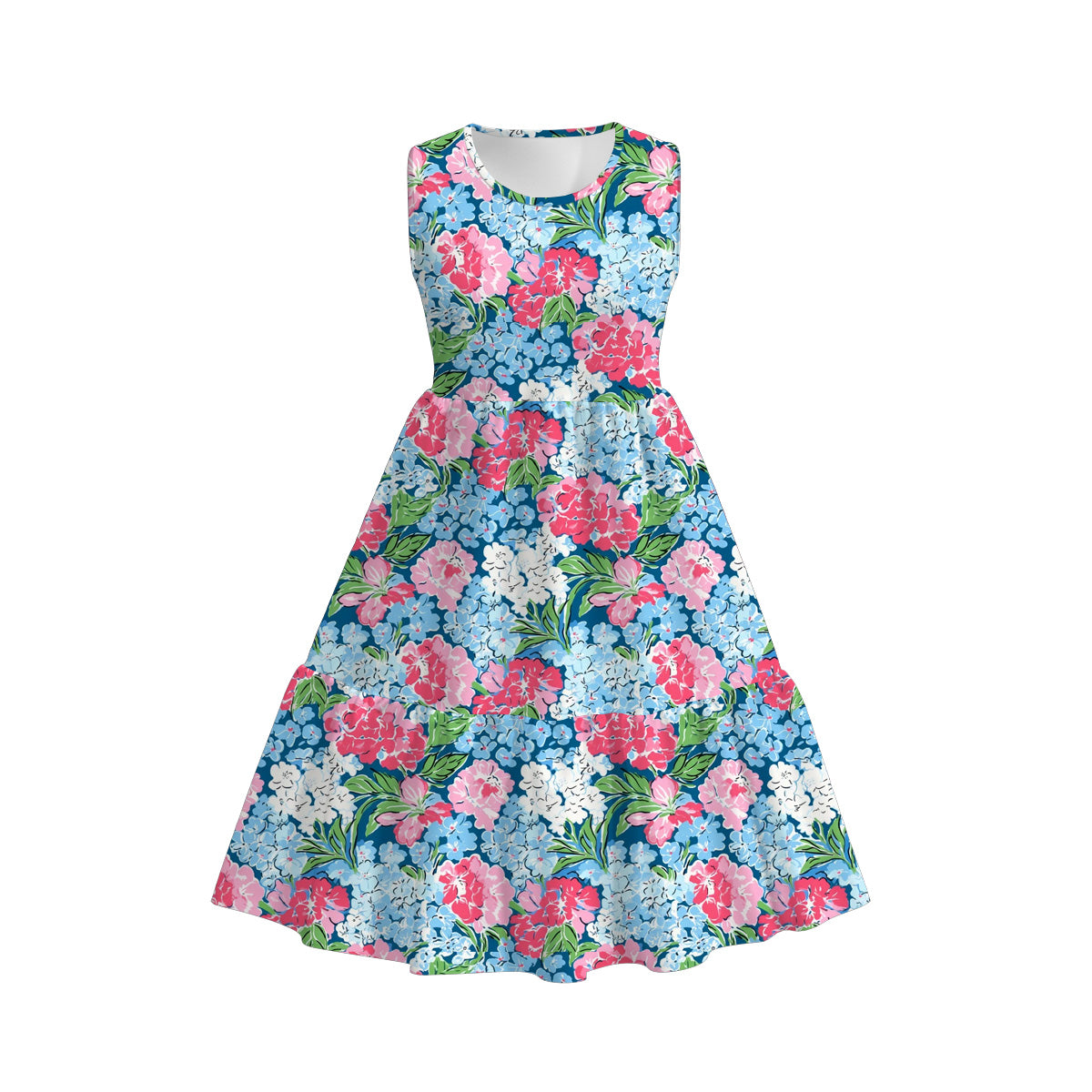 (Pre Order)Mommy&Me Spring and Summer Floral Print Dress