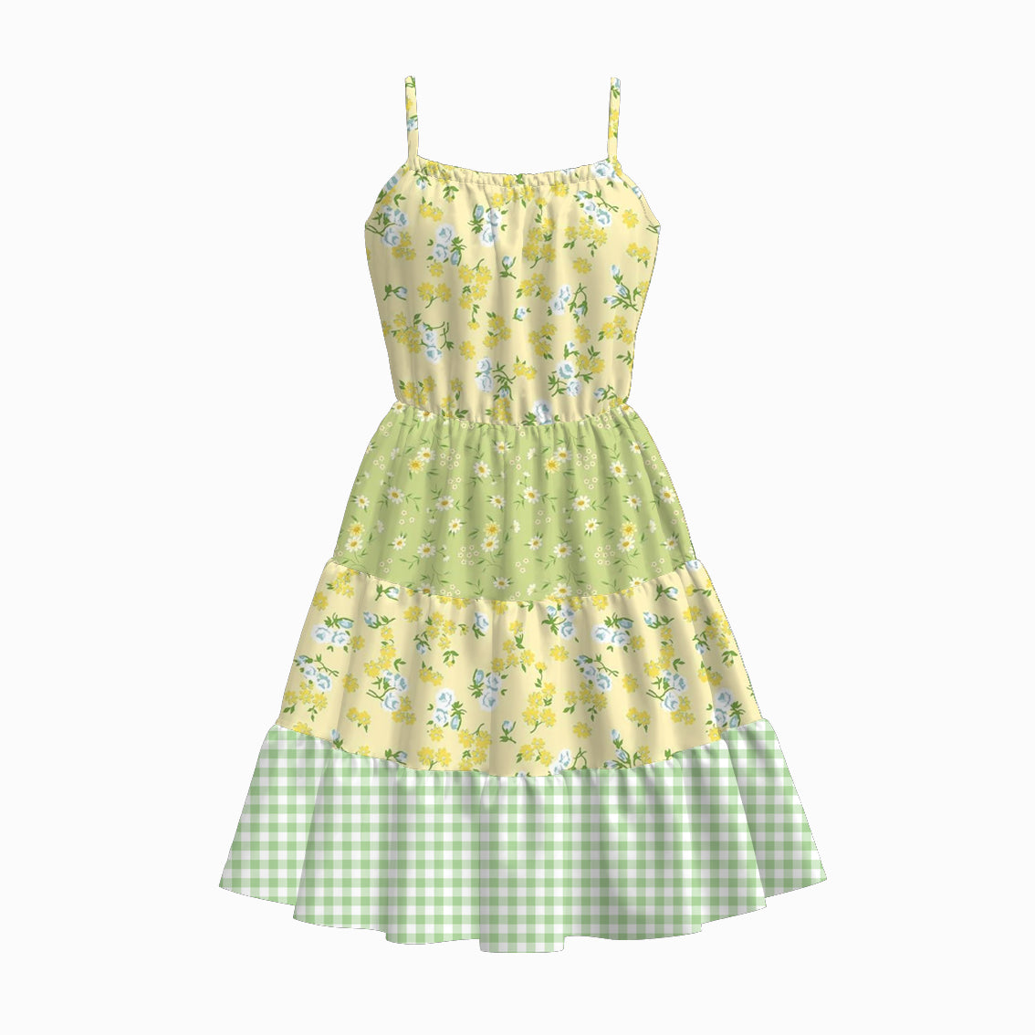 (Pre Order)Adults Spring and Summer Floral Print Slip Dress