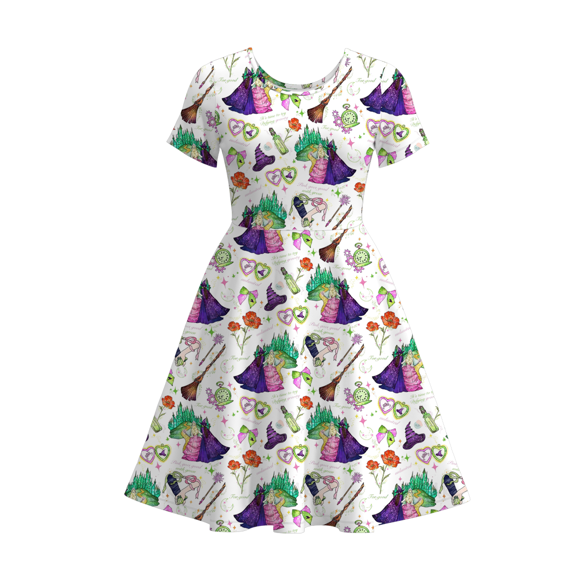 (Pre Order)Adults Halloween Print Dress