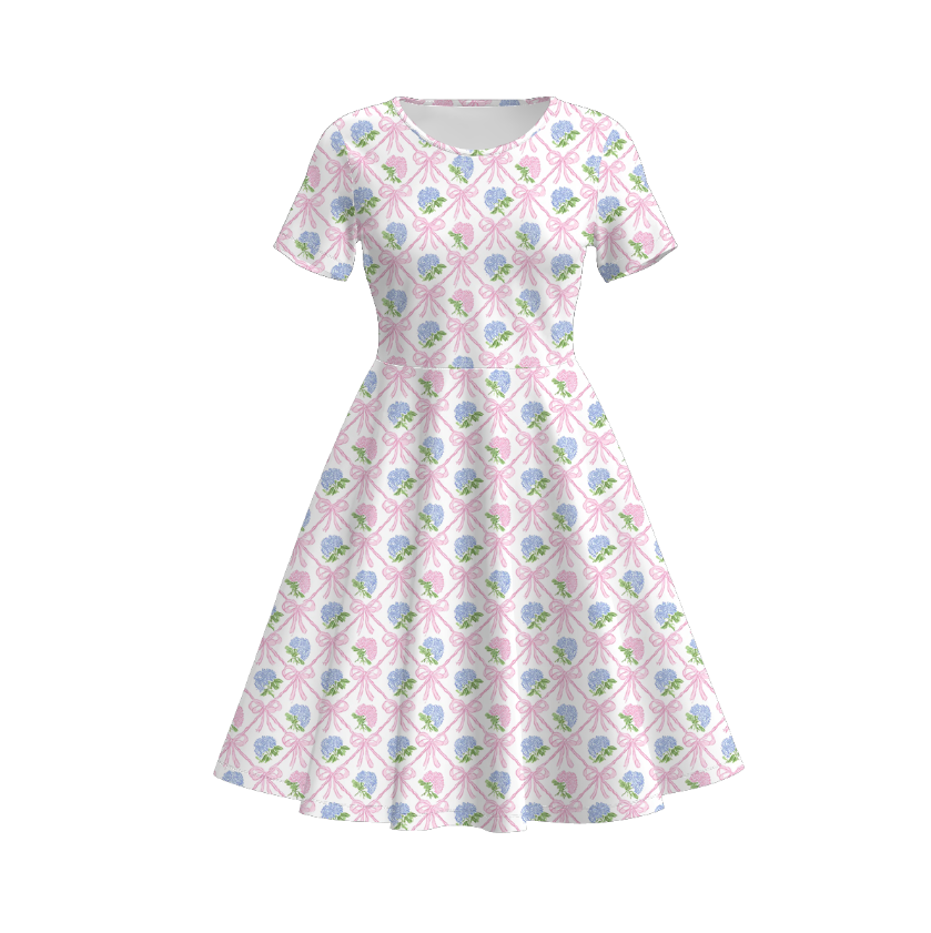 (Pre Order)Family Spring&Summer Floral Print Dress&Set
