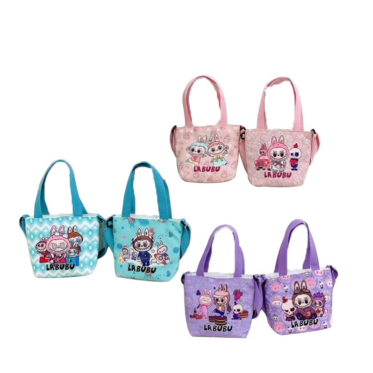 (Pre Order)Kids Cartoon Print Crossbody Handbag