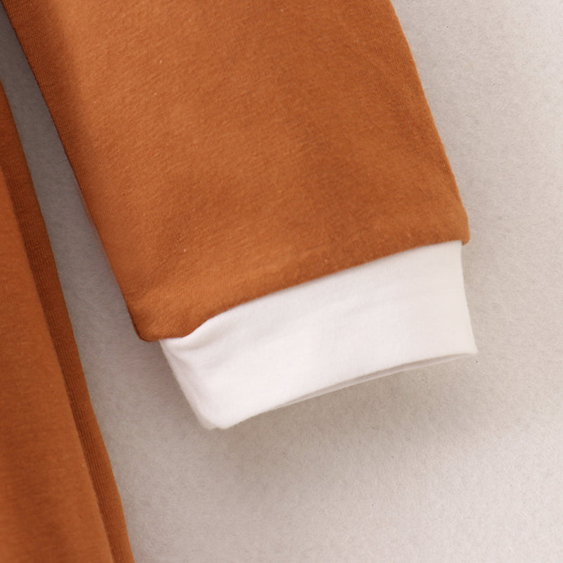 (In Stock E35-2-2)Girls Christmas Gingerbread Man Style Dress