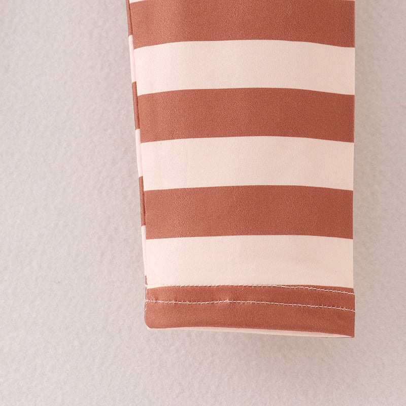 (In Stock E31-2-3)Girls Halloween Embroidery Outfit Set