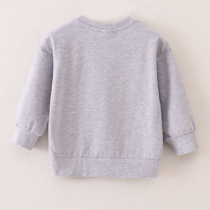 (In Stock A2-5-2)Mommy and Me BE KIND Chenille Patches Top
