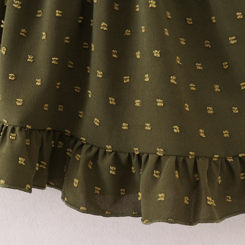 (In Stock E38-04-02)Girls Fall Cartoon Print Dress