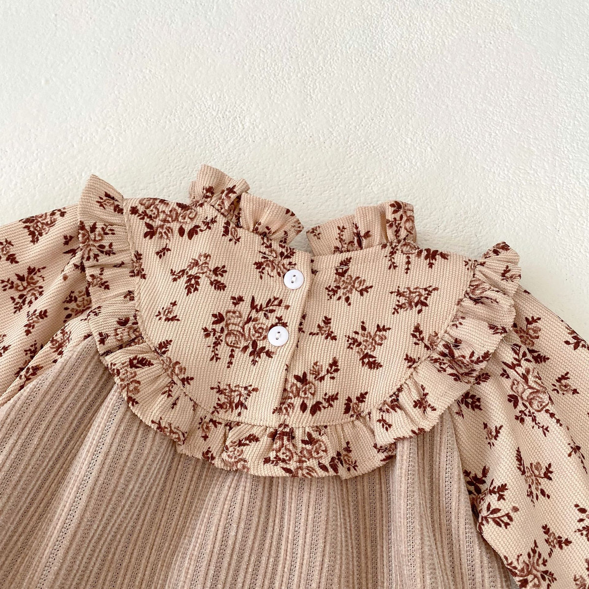 (Pre Order 2 Weeks)Toddler Girls Fall Floral Romper