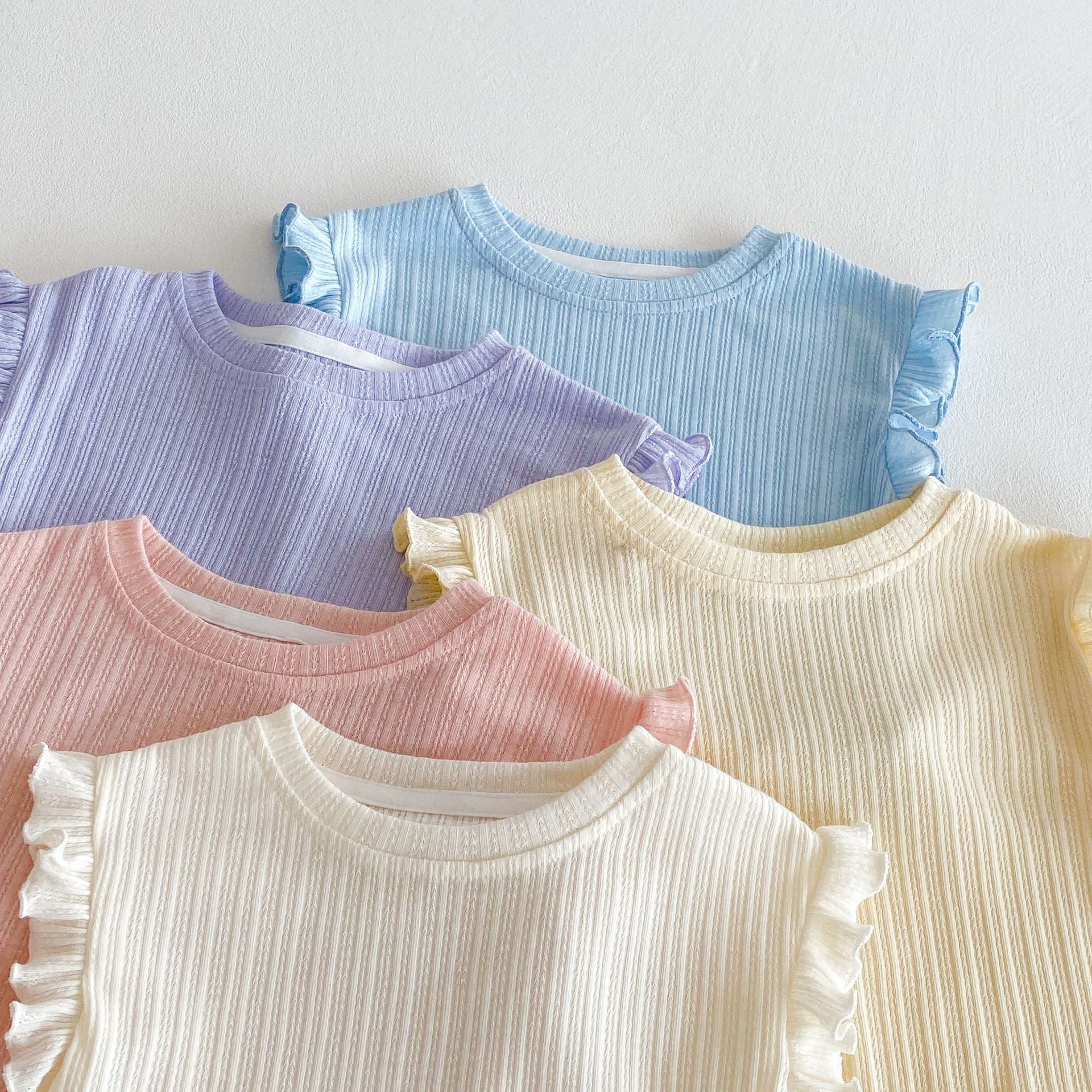 (In Production)Girls Spring&Summer Trip Shorts Set