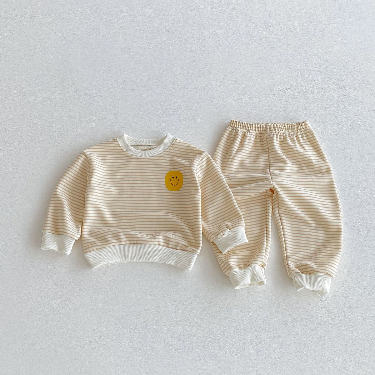 (Pre Order 2 Weeks)Girls Fall Stripe Outfit Set
