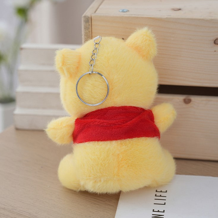 (Pre Order)Cute Cartoon Plush Toy Keychain