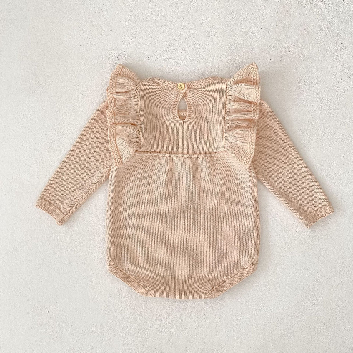 (Pre Order 2 Weeks)Toddler Girls Fall Knitted Sweater Romper