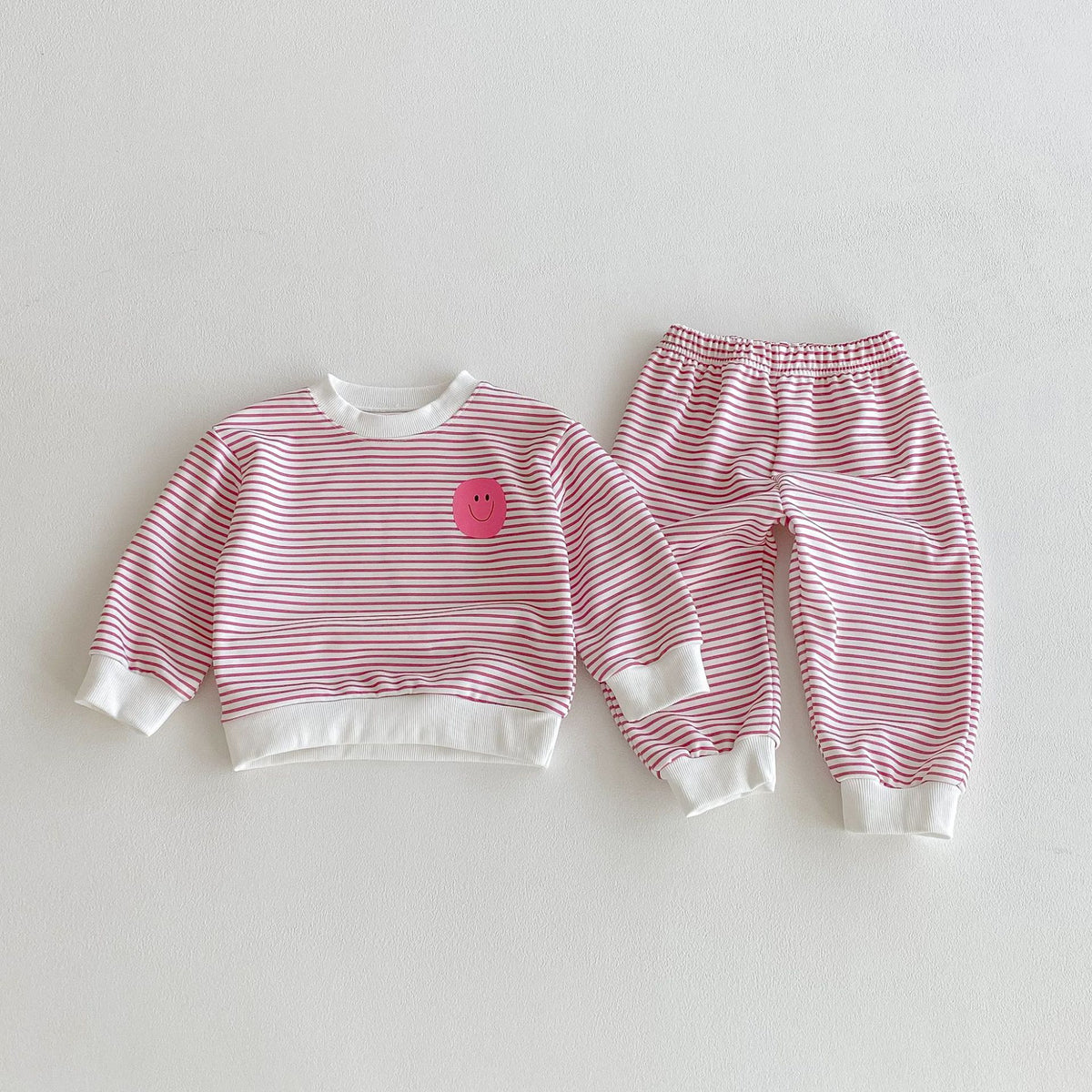 (Pre Order 2 Weeks)Girls Fall Stripe Outfit Set