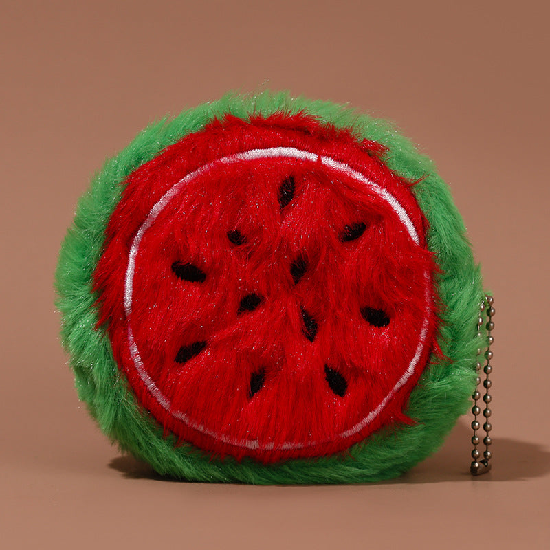 (Pre Order)Furry Fruit Money Bag