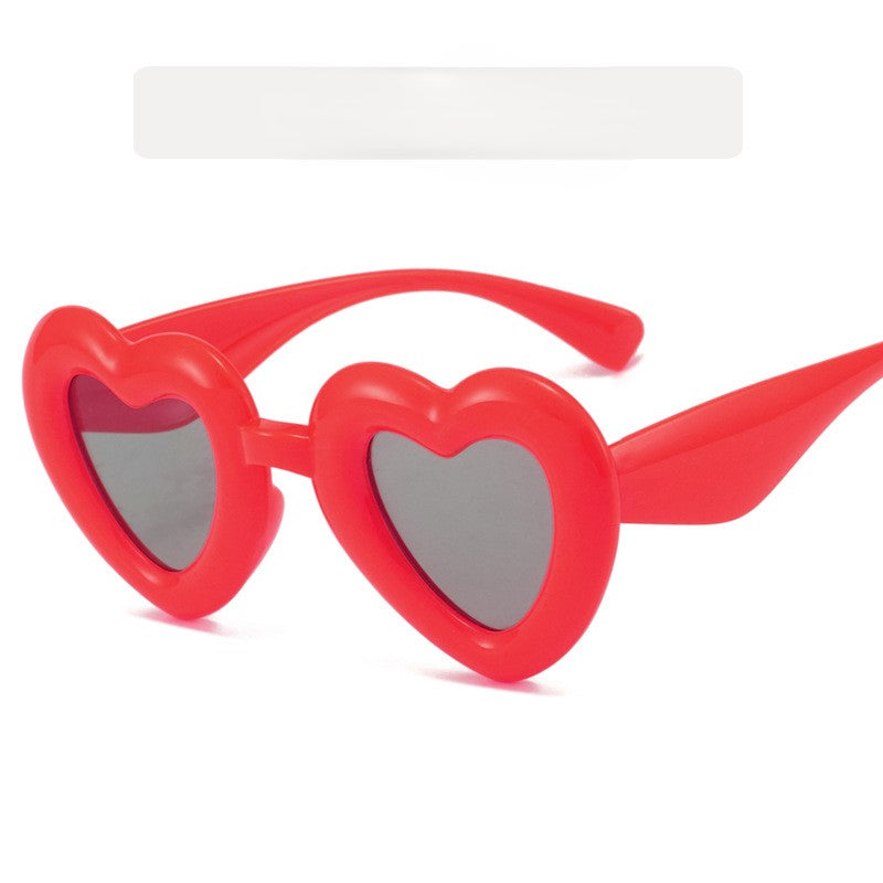 (Pre Order)Kids Valentine's Day Heart-shaped Sunglasses