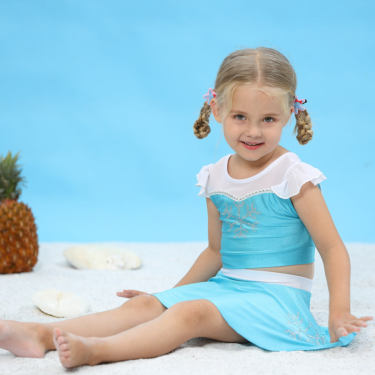 (In Production)Girls Summer Princess Swimsuit
