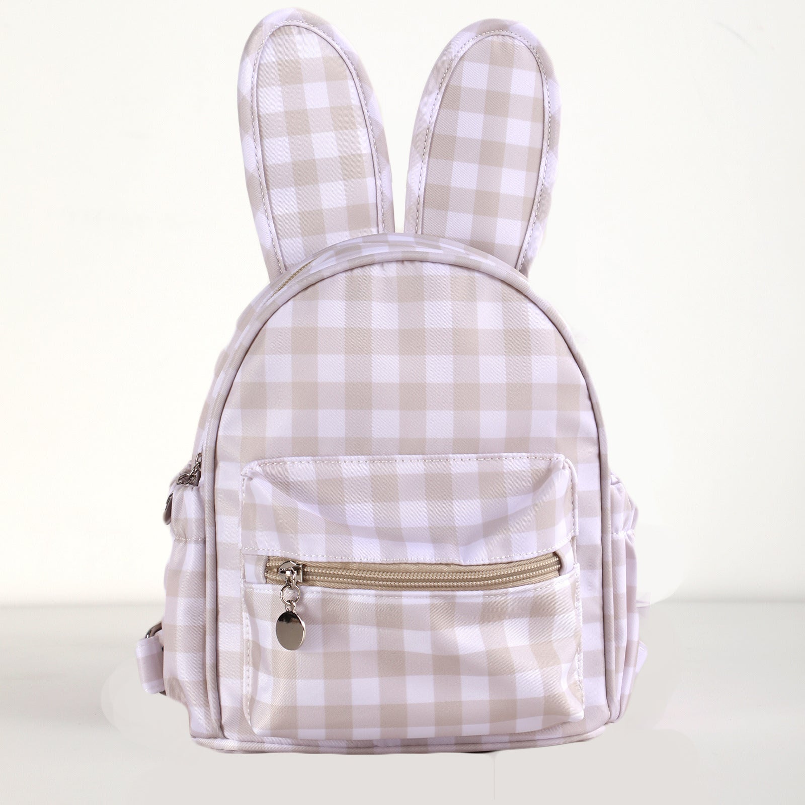 (Pre Order)Kids Easter Bunny Plaid Backpack