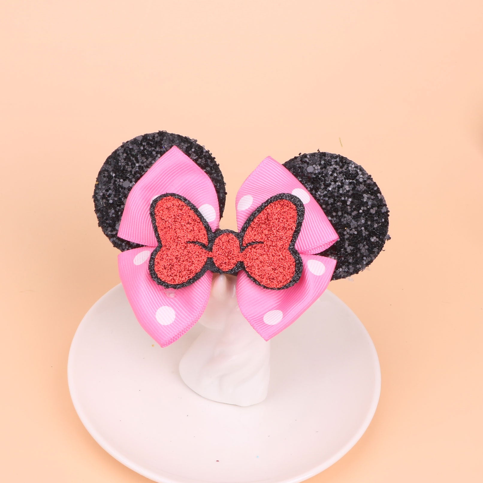 (Pre Order)Girls Summer Cartoon Gilliter Hair Clip