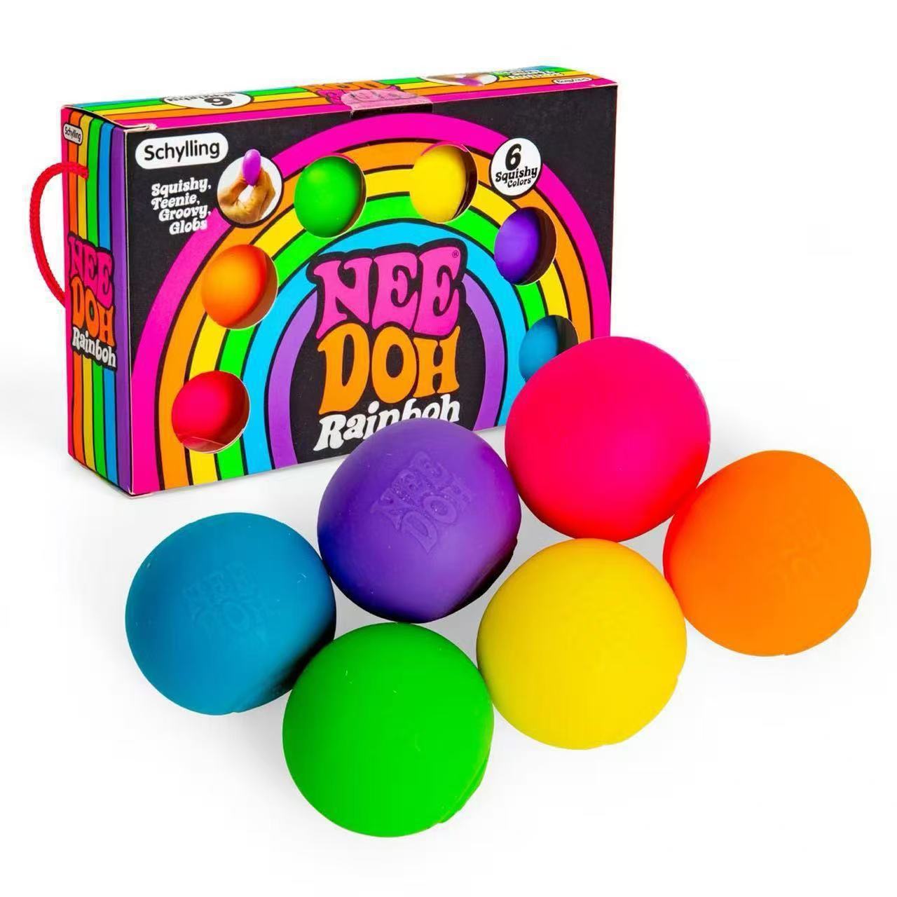 (Pre Order)Squishy Squeeze Ball Toy-6 Pcs a box