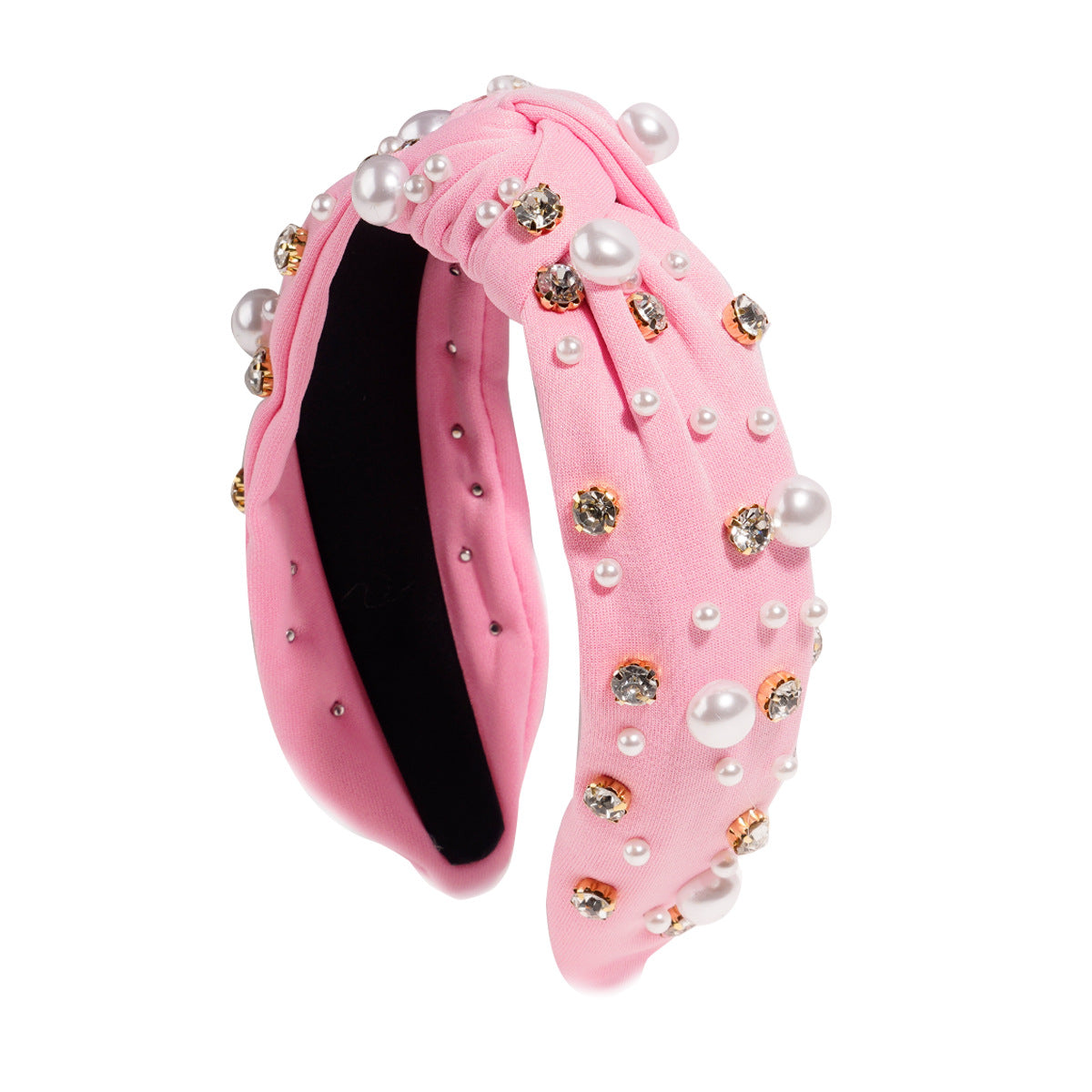 (Pre Order)Stylish Pearl Rhinestone Headband