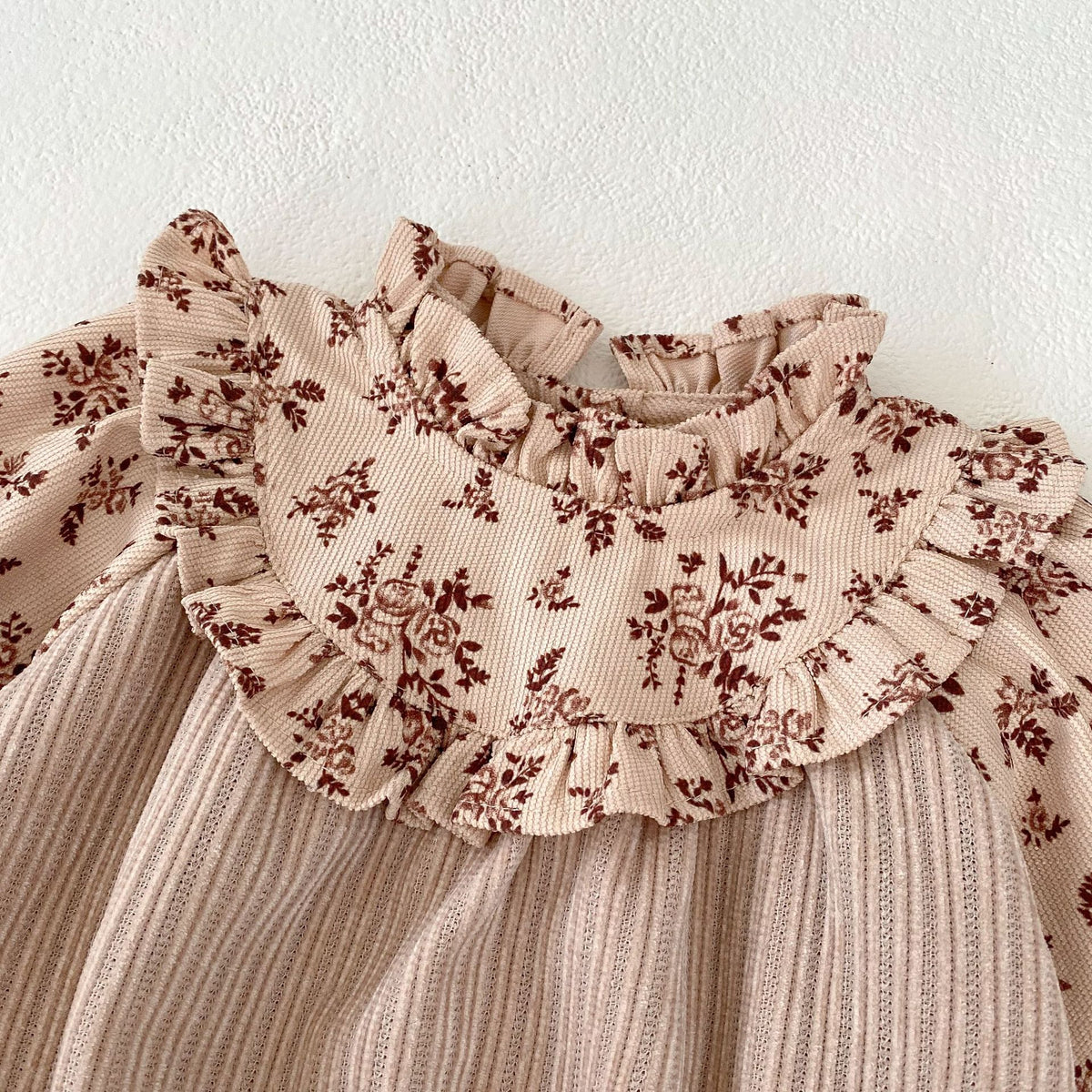 (Pre Order 2 Weeks)Toddler Girls Fall Floral Romper