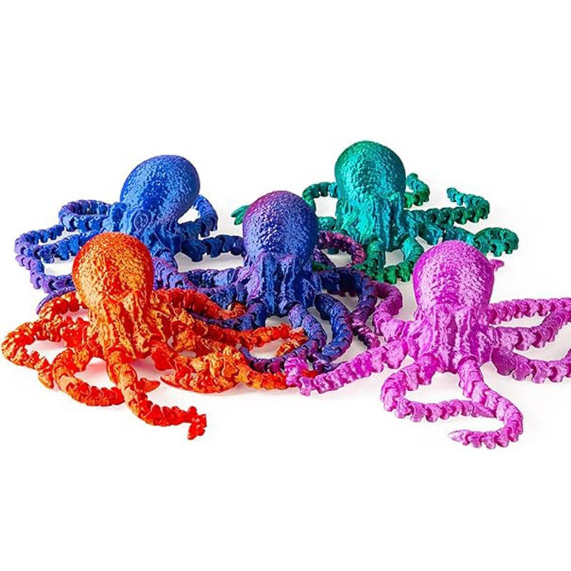 (Pre Order)3D Printed Octopus Toy